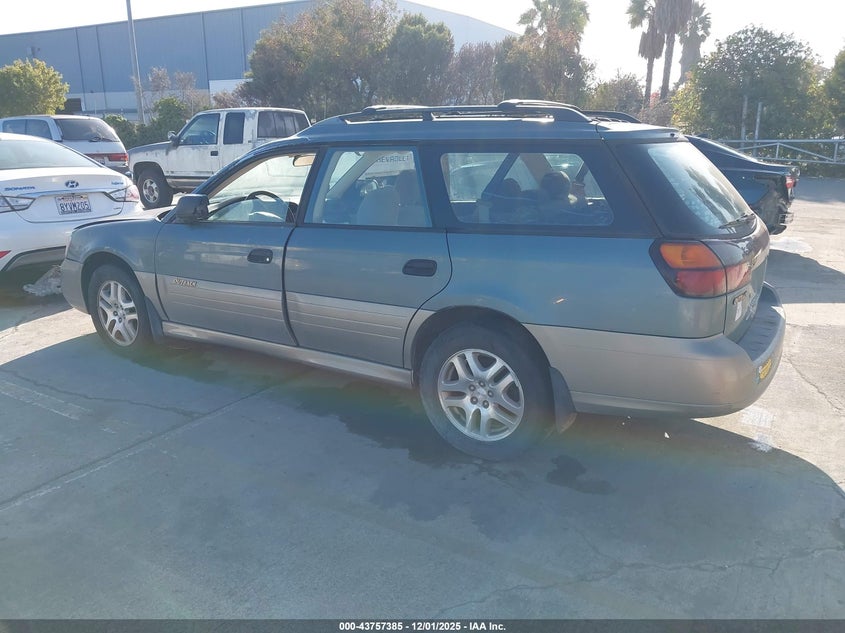 4S3BH665626614767 2002 SUBARU OUTBACK photo no. 3