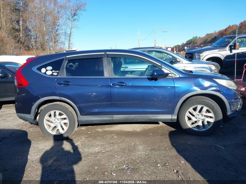 2015 Honda Cr-V Ex VIN: 5J6RM4H59FL107455 Lot: 43757388