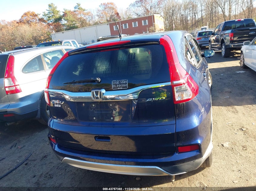 2015 Honda Cr-V Ex VIN: 5J6RM4H59FL107455 Lot: 43757388