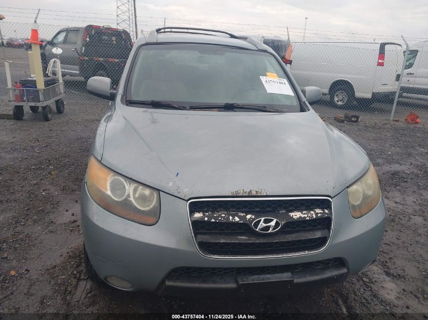 2007 Hyundai Santa Fe Limited/Se VIN: 5NMSH13E67H017281 Lot: 43757404