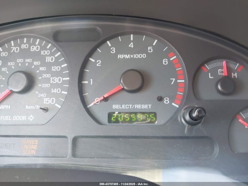 2002 Ford Mustang Gt VIN: 1FAFP42XX2F235356 Lot: 43757405