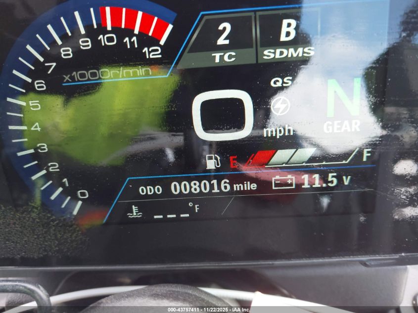 2024 Suzuki Gsx800 R VIN: JS1EM11B4R7100777 Lot: 43757411