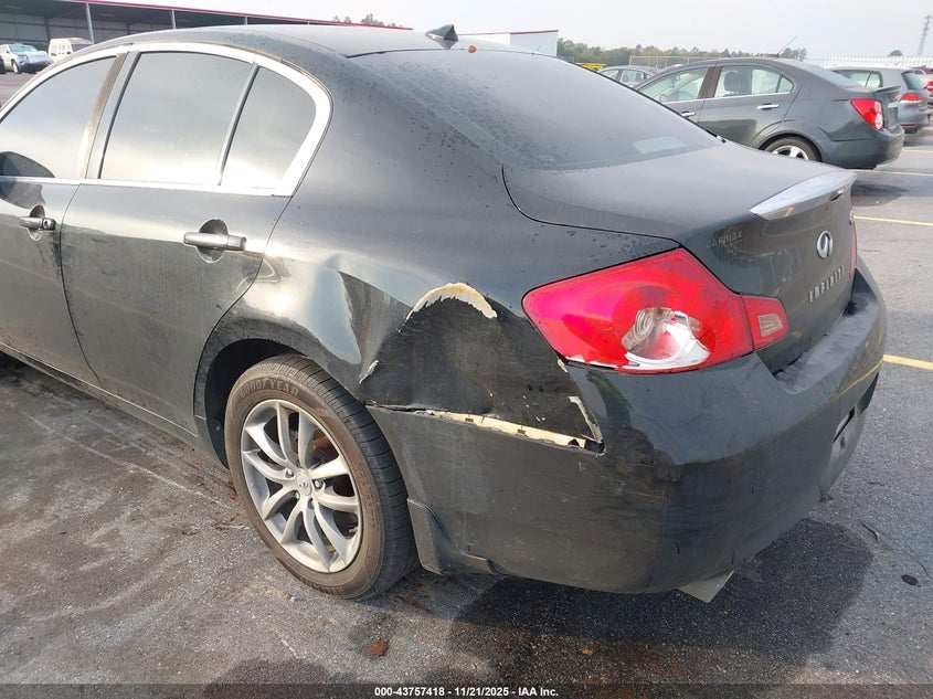 2008 Infiniti G35X VIN: JNKBV61F78M258552 Lot: 43757418