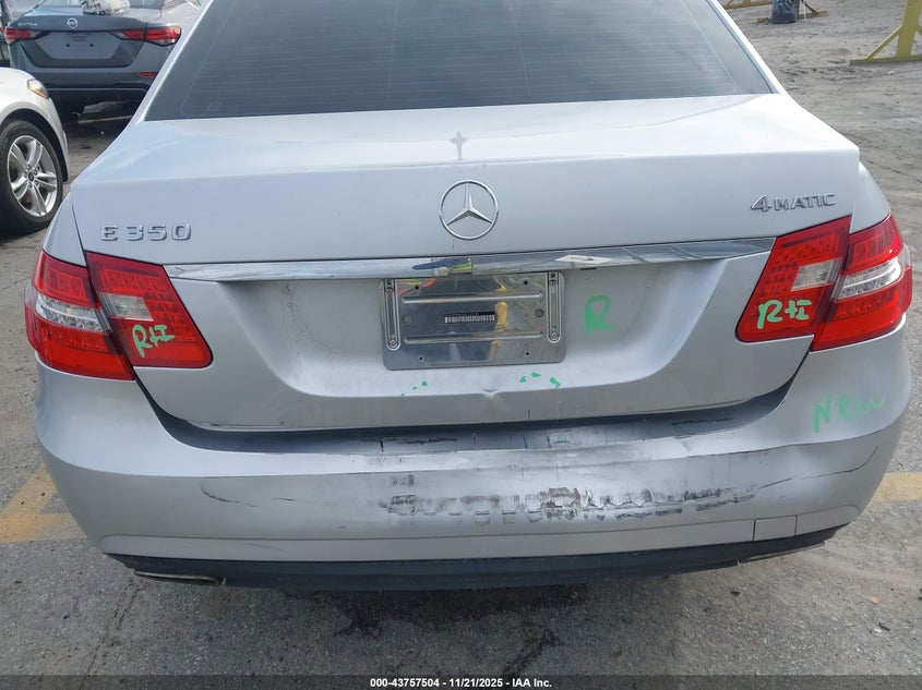 2010 Mercedes-Benz E 350 4Matic VIN: WDDHF8HB2AA165183 Lot: 43757504