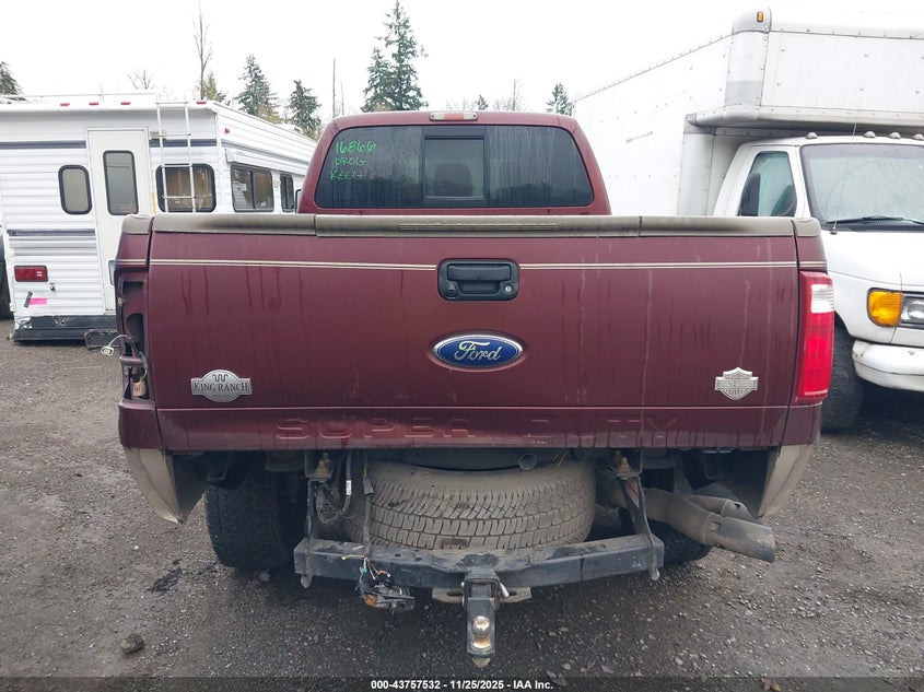 2011 Ford F-350 Lariat VIN: 1FT8W3BT6BEB75093 Lot: 43757532