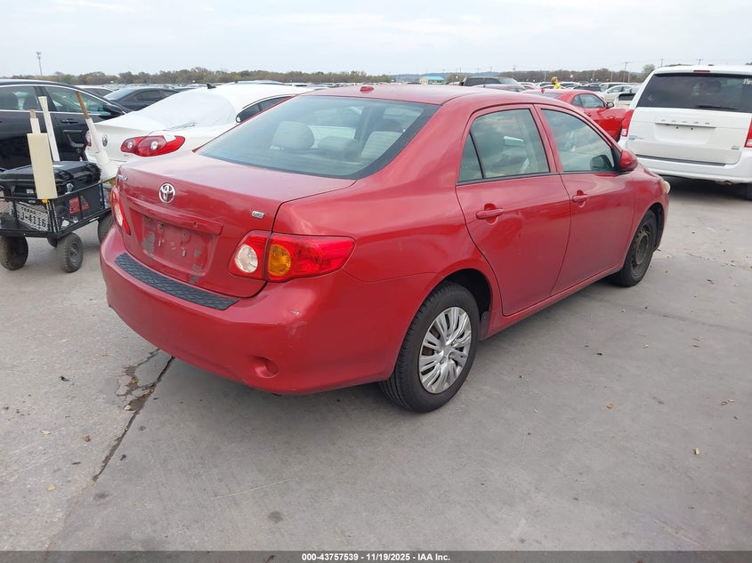1NXBU40E59Z136643 2009 TOYOTA COROLLA photo no. 4