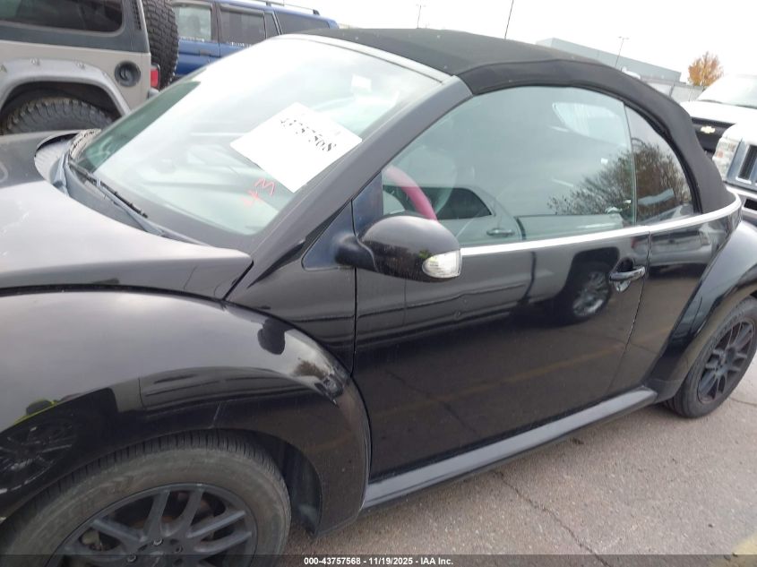 2009 Volkswagen New Beetle 2.5L VIN: 3VWRF31Y69M406528 Lot: 43757568