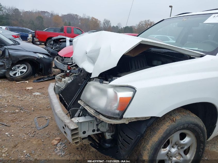 2007 Toyota Highlander V6 VIN: JTEEP21A870228550 Lot: 43757647