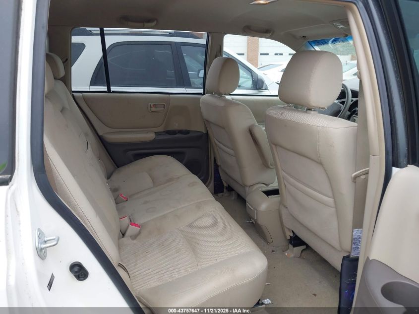 2007 Toyota Highlander V6 VIN: JTEEP21A870228550 Lot: 43757647