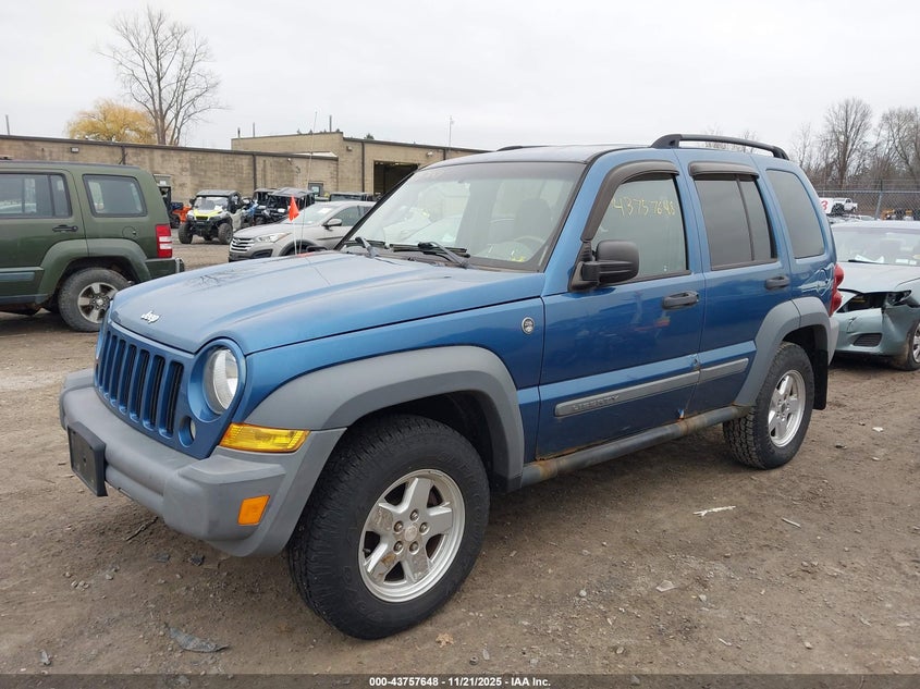1J4GL48K95W508954 2005 JEEP LIBERTY (NORTH AMERICA) photo no. 2