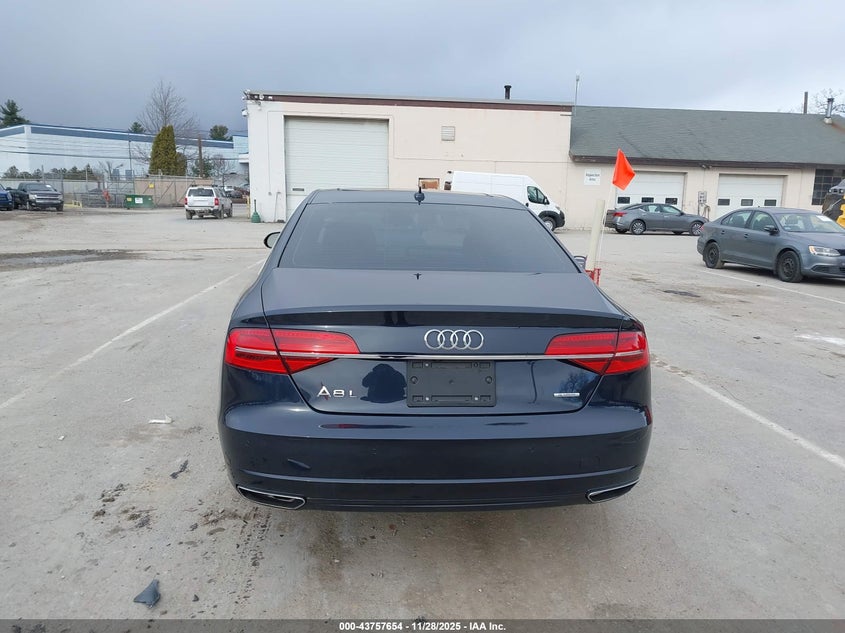 2017 Audi A8L VIN: WAV44AFD0HN009203 Lot: 43757654