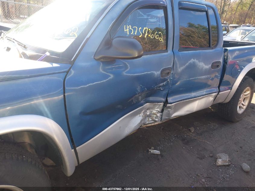 2003 Dodge Dakota Slt VIN: 1D7HL48X33S118948 Lot: 43757662