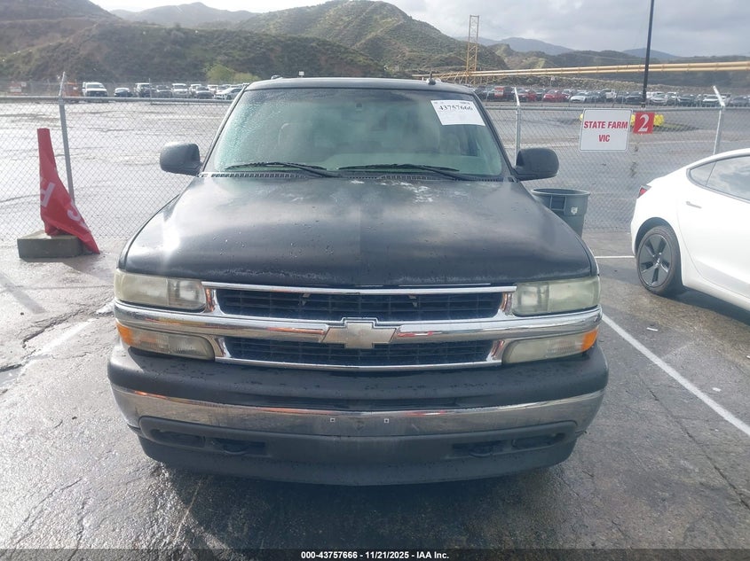2005 Chevrolet Tahoe Ls VIN: 1GNEK13T95J142190 Lot: 43757666