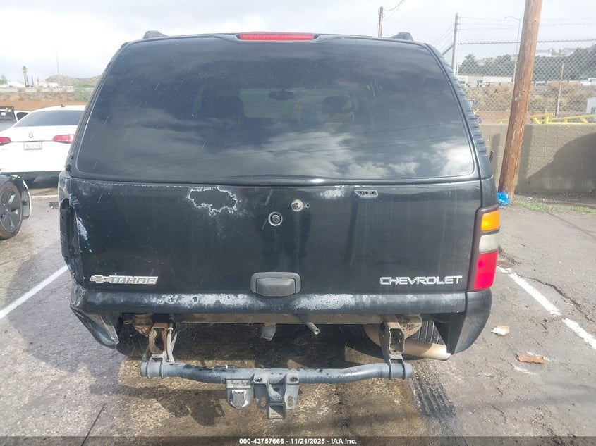 2005 Chevrolet Tahoe Ls VIN: 1GNEK13T95J142190 Lot: 43757666