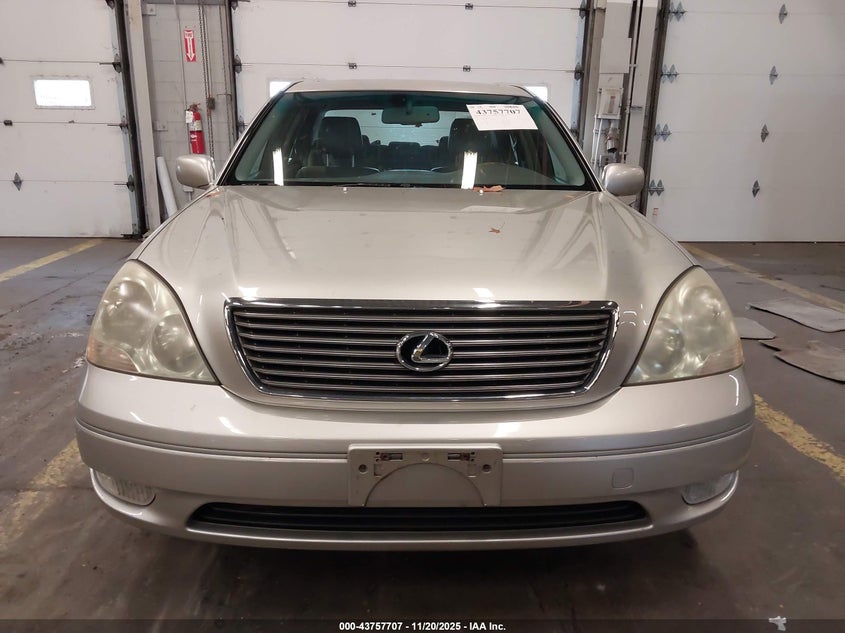 2001 Lexus Ls 430 VIN: JTHBN30F910028721 Lot: 43757707