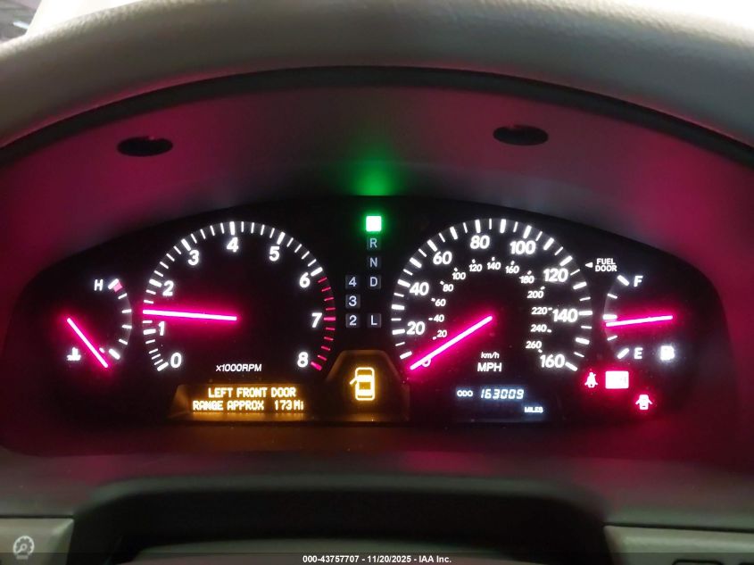 2001 Lexus Ls 430 VIN: JTHBN30F910028721 Lot: 43757707