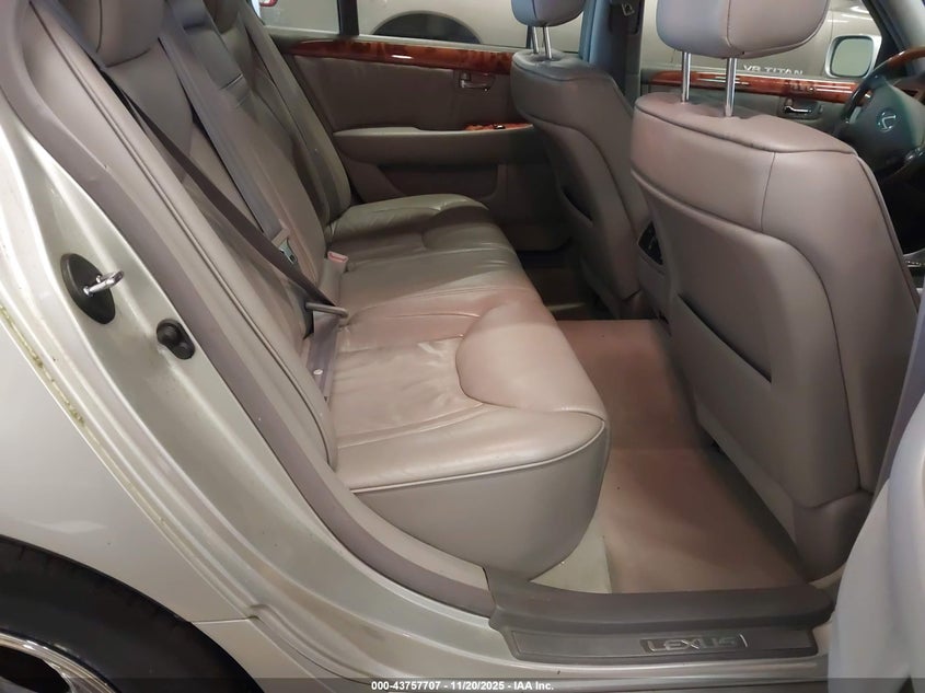 2001 Lexus Ls 430 VIN: JTHBN30F910028721 Lot: 43757707
