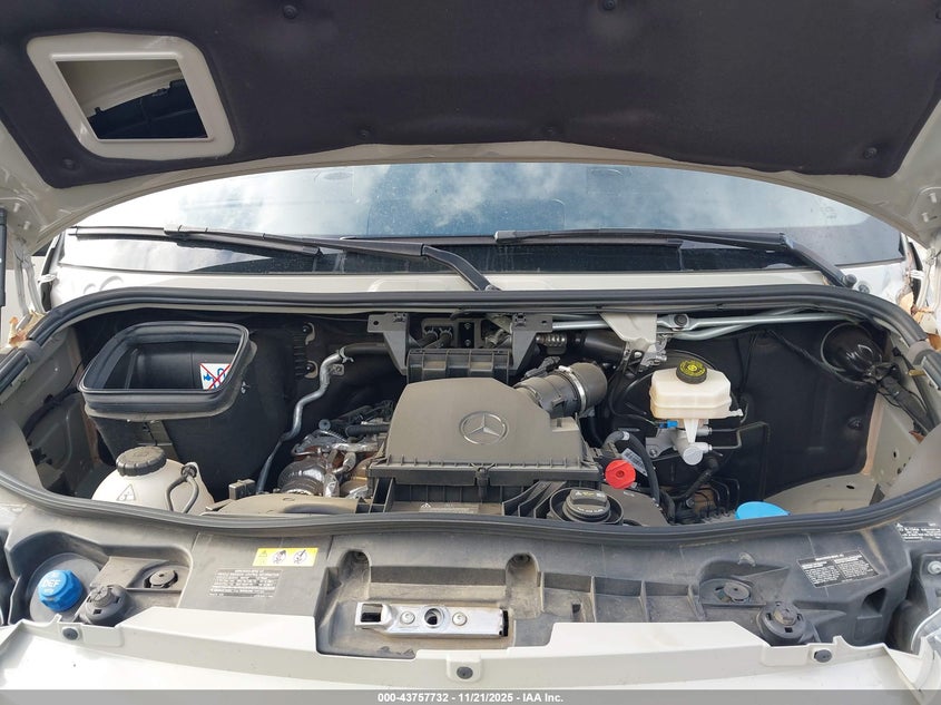 2024 Mercedes-Benz Sprinter 2500 Standard Roof 4-Cyl Diesel Ho VIN: W1X4NBVY4RP625213 Lot: 43757732