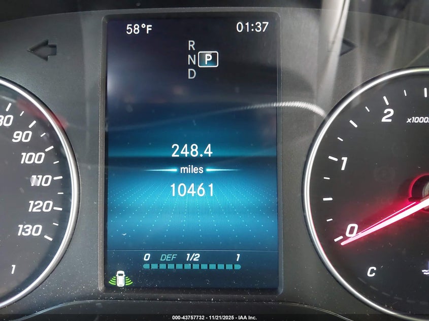 2024 Mercedes-Benz Sprinter 2500 Standard Roof 4-Cyl Diesel Ho VIN: W1X4NBVY4RP625213 Lot: 43757732