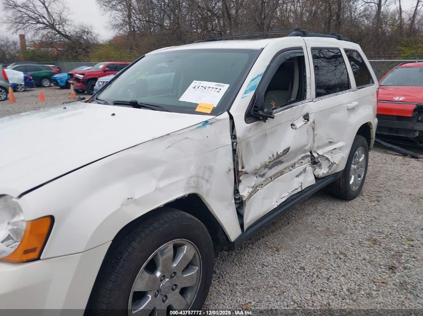 2008 Jeep Grand Cherokee Limited VIN: 1J8HR58N18C208199 Lot: 43757772