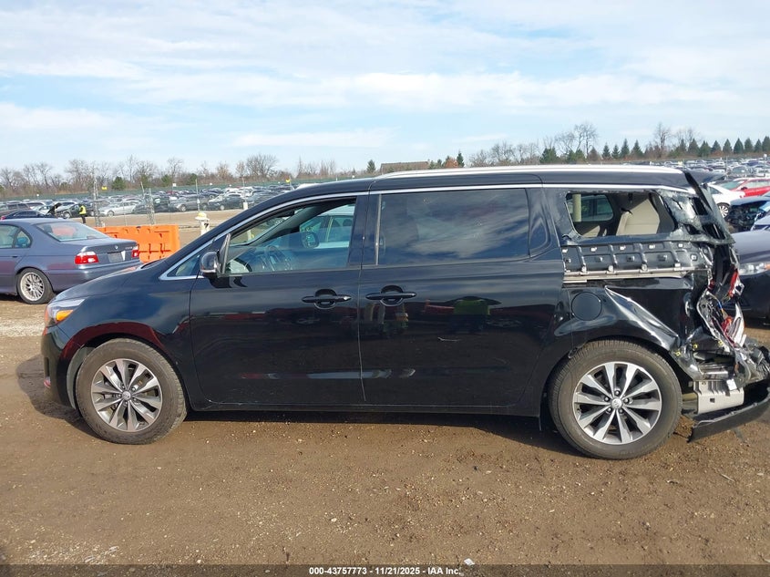 2017 Kia Sedona Sx VIN: KNDMC5C12H6324375 Lot: 43757773