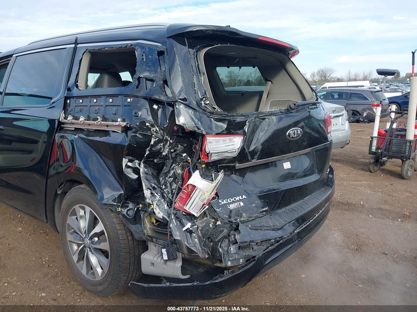 2017 Kia Sedona Sx VIN: KNDMC5C12H6324375 Lot: 43757773