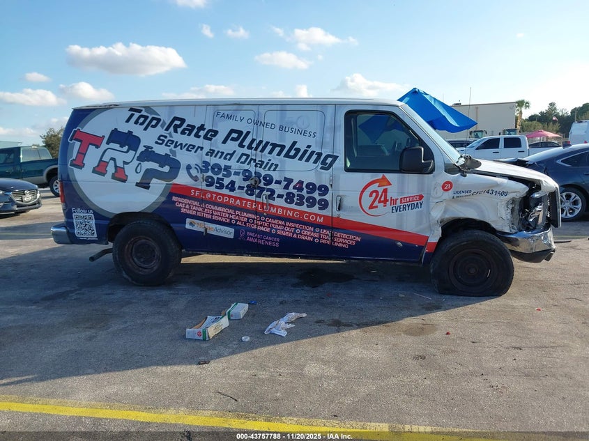 2008 Ford E-250 Commercial/Recreational VIN: 1FTNE24W88DB54784 Lot: 43757788