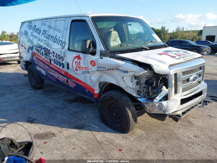 2008 Ford E-250 Commercial/Recreational VIN: 1FTNE24W88DB54784 Lot: 43757788