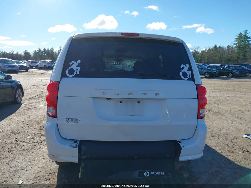 2019 Dodge Grand Caravan Se VIN: 2C4RDGBG4KR754378 Lot: 43757792