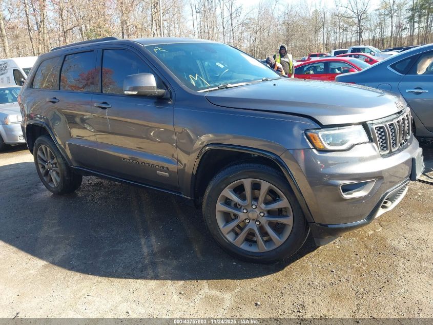 JEEP GRAND CHEROKEE LIMITED 75TH ANNIVERSARY