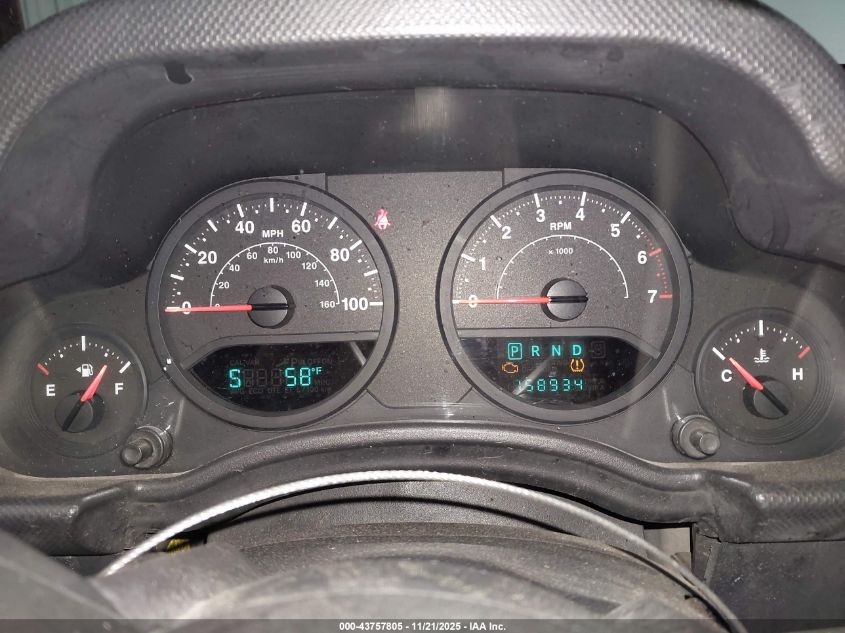 2009 Jeep Wrangler X VIN: 1J4FA24109L708826 Lot: 43757805