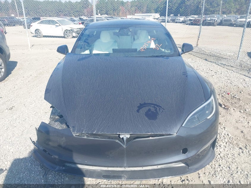 2023 Tesla Model S Plaid Tri Motor All-Wheel Drive VIN: 5YJSA1E67PF528820 Lot: 43757823