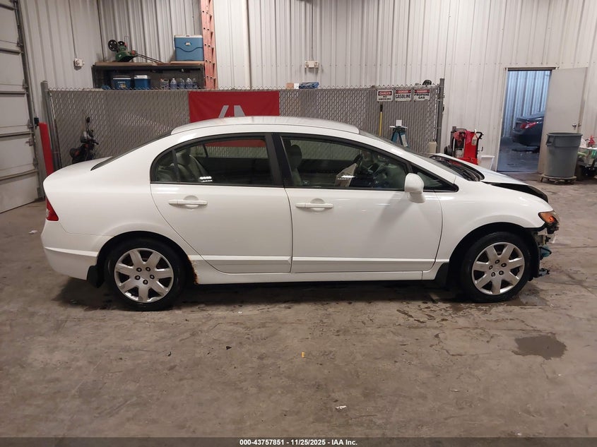 2009 Honda Civic Lx VIN: 19XFA16519E034825 Lot: 43757851