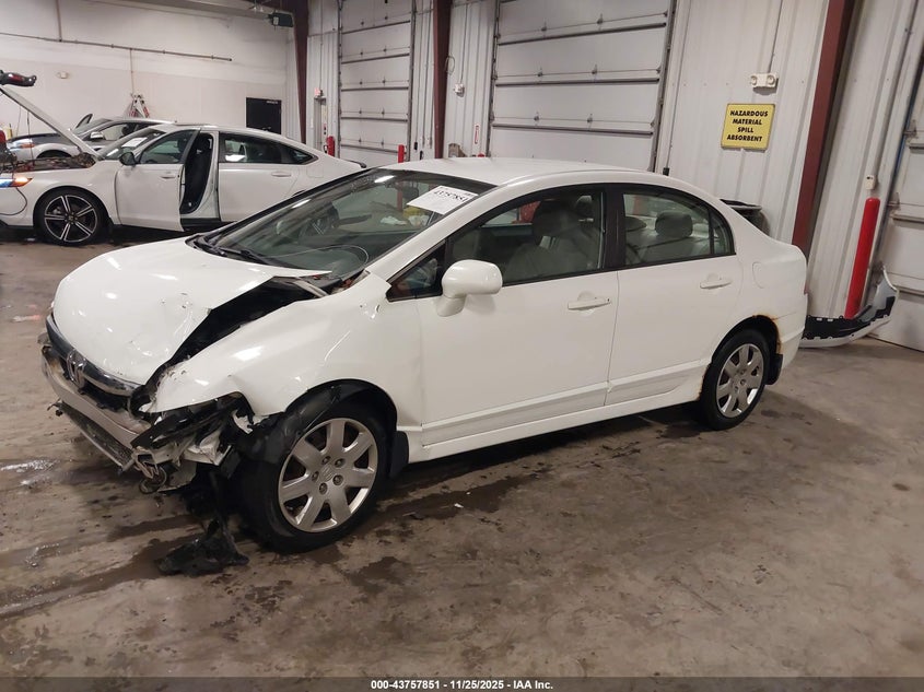 2009 Honda Civic Lx VIN: 19XFA16519E034825 Lot: 43757851