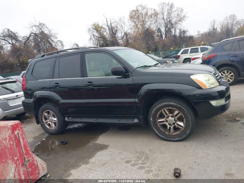 2003 Lexus Gx 470 VIN: JTJBT20X830023083 Lot: 43757855
