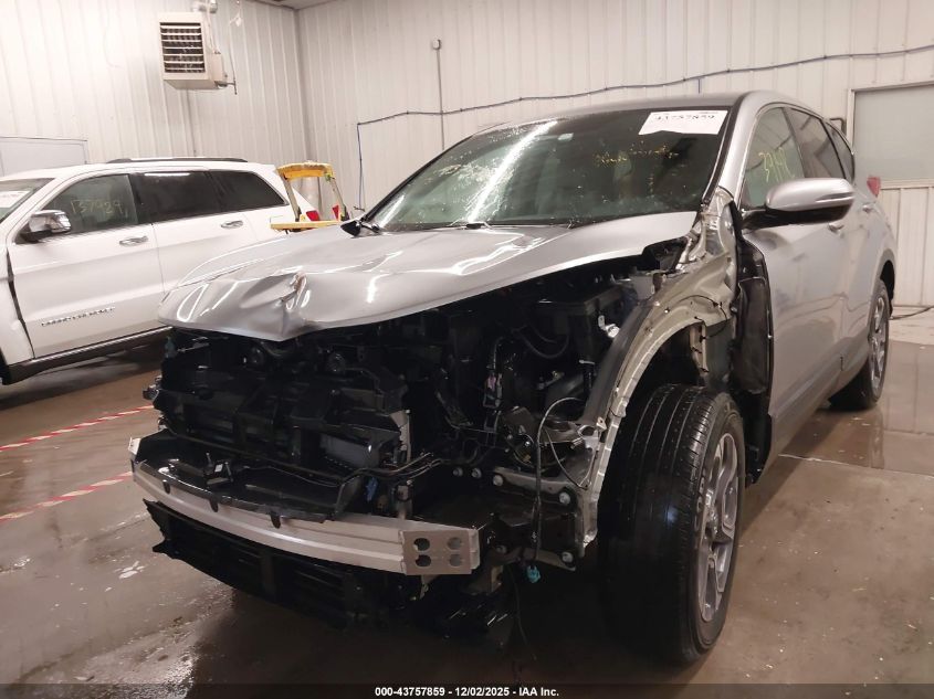 2019 Honda Cr-V Ex-L VIN: 7FARW2H87KE001831 Lot: 43757859