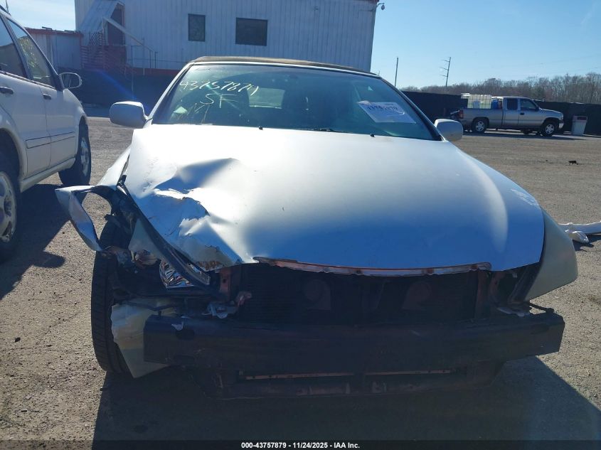 2004 Toyota Camry Solara Sle VIN: 4T1FA38P24U026121 Lot: 43757879