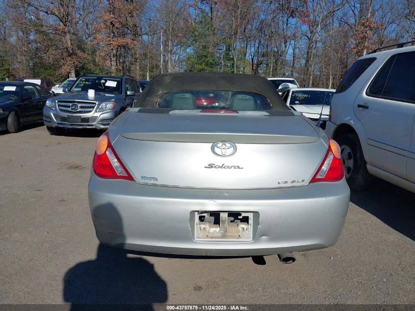 2004 Toyota Camry Solara Sle VIN: 4T1FA38P24U026121 Lot: 43757879