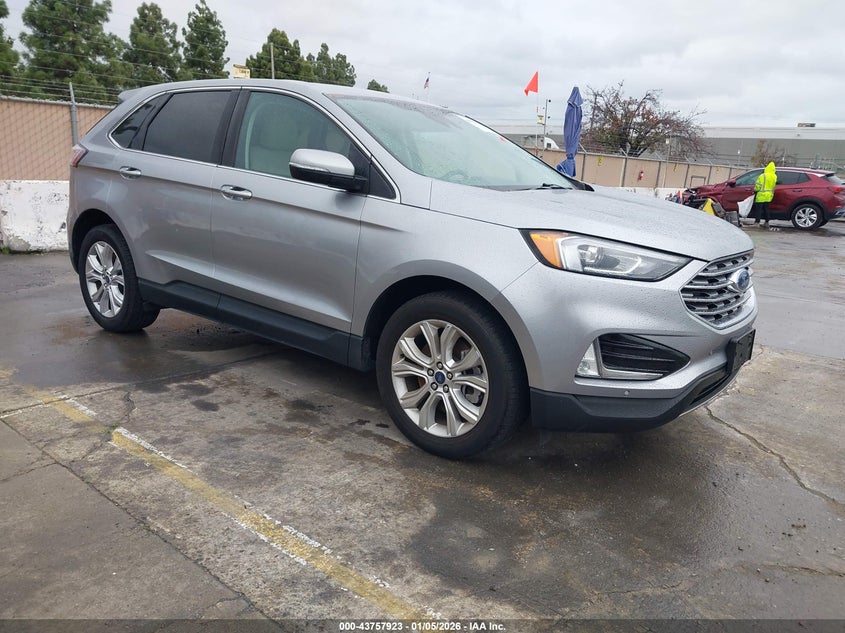 2FMPK4K9XMBA53607 2021 Ford Edge Titanium auction photo 1