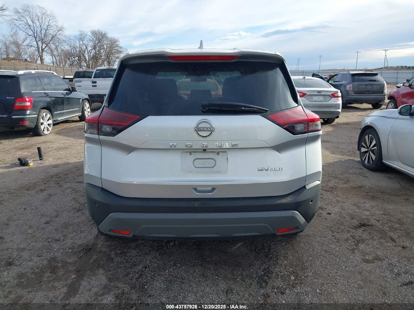 2023 Nissan Rogue Sv Intelligent Awd VIN: 5N1BT3BBXPC785888 Lot: 43757926