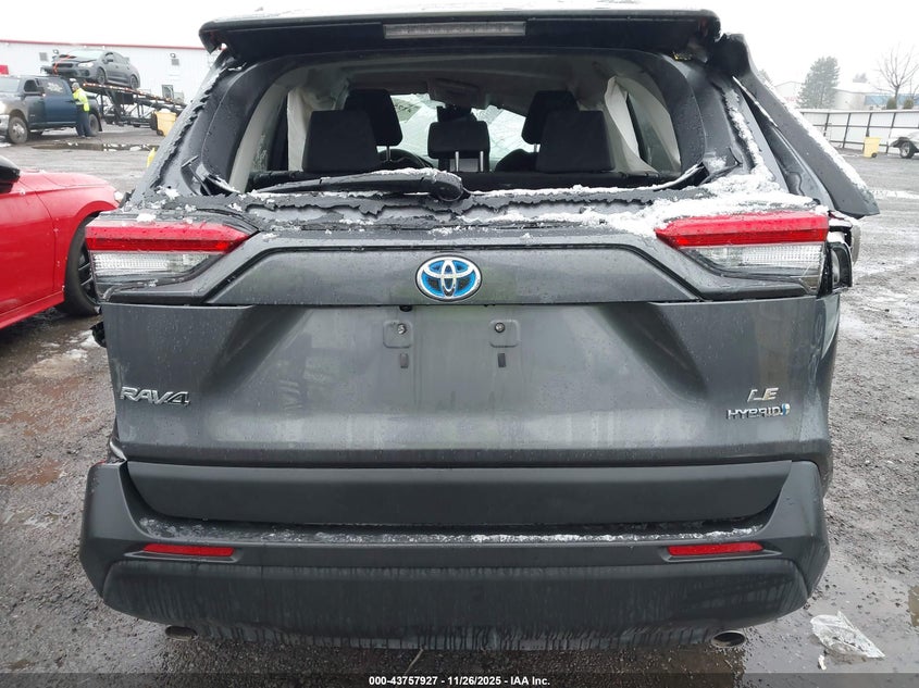2021 Toyota Rav4 Hybrid Le VIN: 4T3LWRFV9MU033356 Lot: 43757927