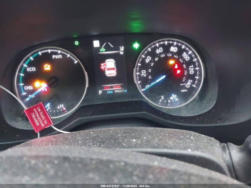 2021 Toyota Rav4 Hybrid Le VIN: 4T3LWRFV9MU033356 Lot: 43757927