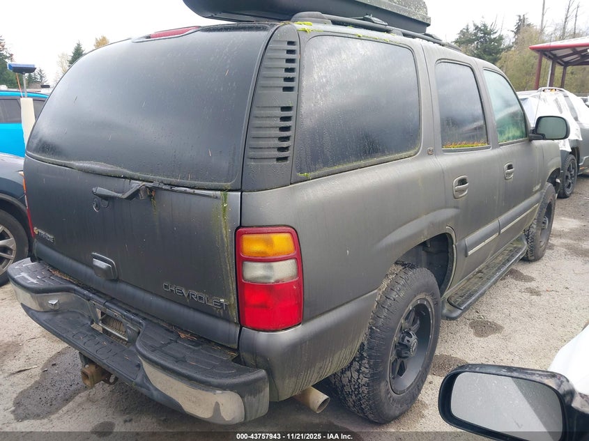 1GNEK13Z62J110491 2002 CHEVROLET TAHOE photo no. 4