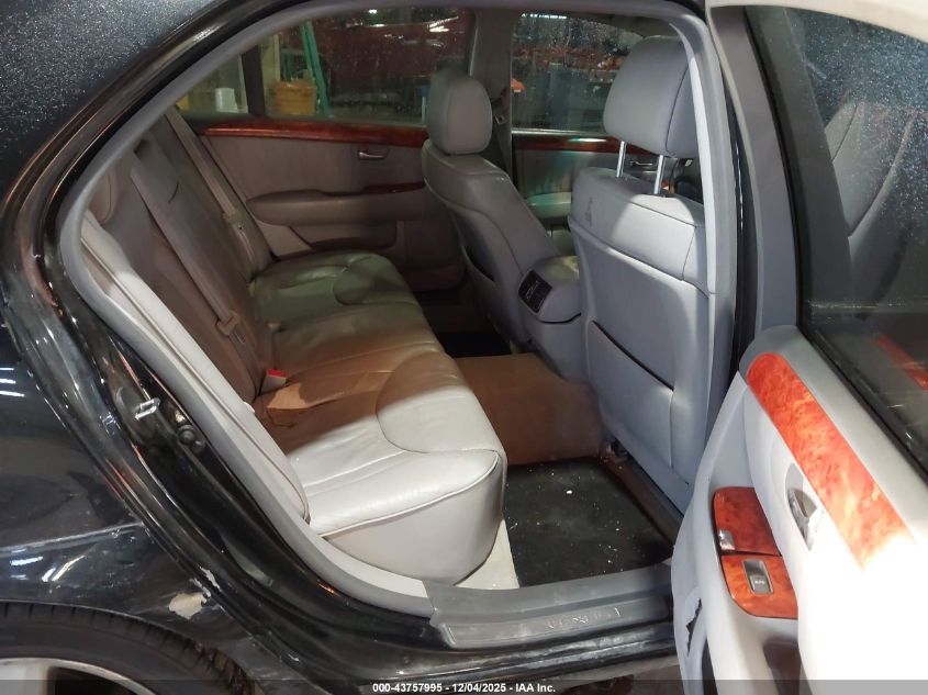 2005 Lexus Ls 430 VIN: JTHBN36F155017695 Lot: 43757995