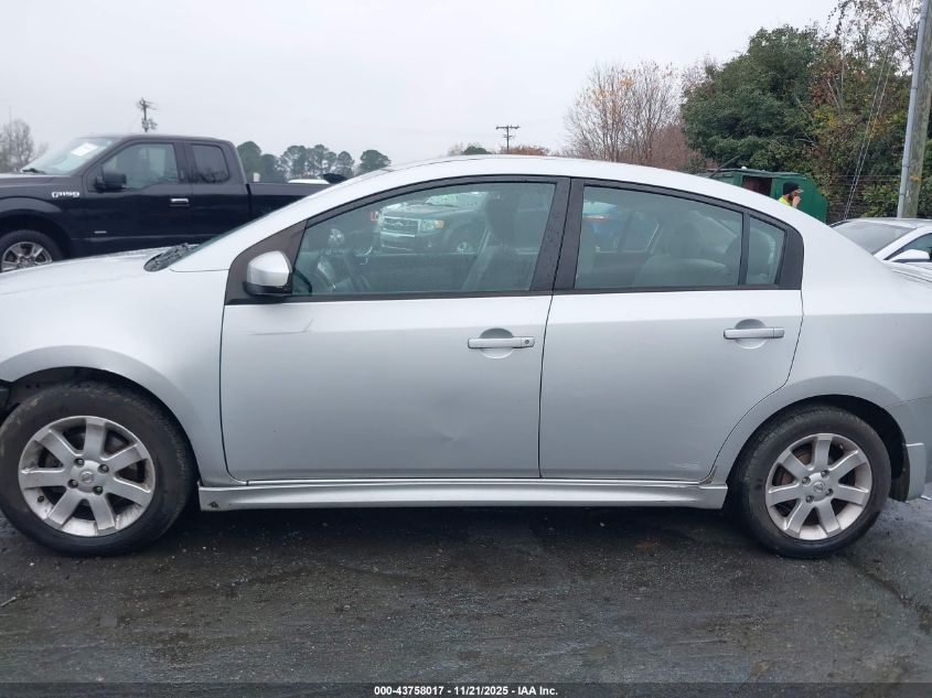 2010 Nissan Sentra 2.0Sr VIN: 3N1AB6AP6AL714266 Lot: 43758017