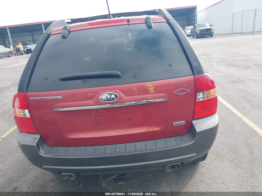 2008 Kia Sportage Ex V6 VIN: KNDJF723287474389 Lot: 43758041