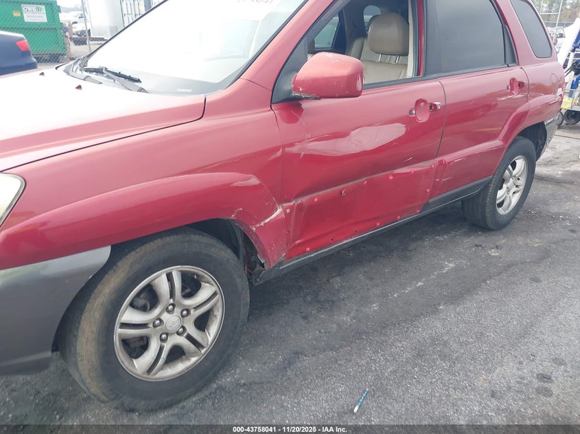 2008 Kia Sportage Ex V6 VIN: KNDJF723287474389 Lot: 43758041