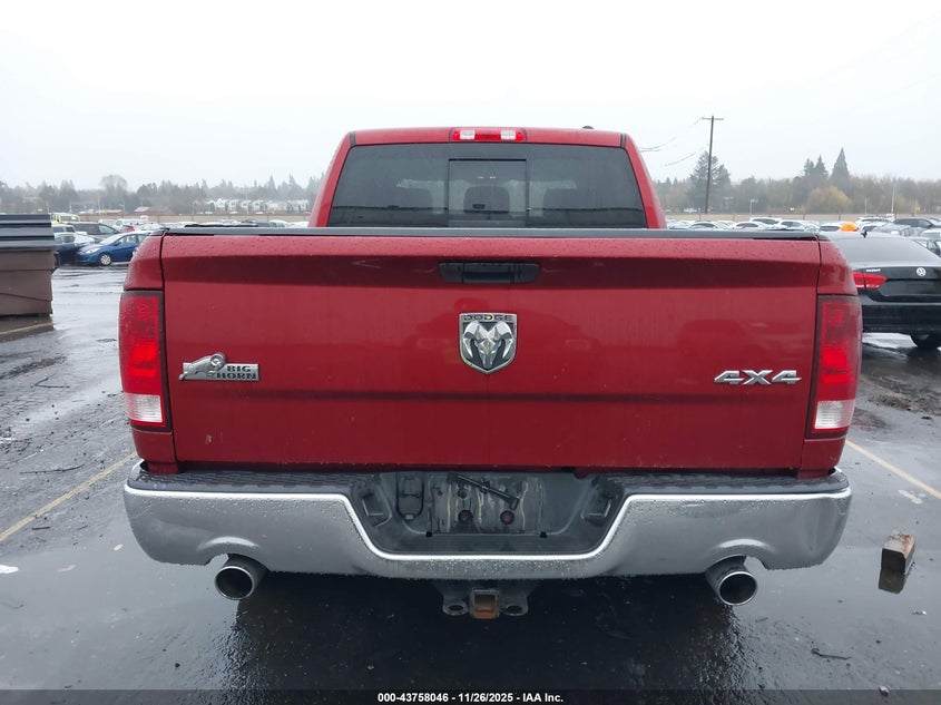 2009 Dodge Ram 1500 Slt/Sport/Trx VIN: 1D3HV13T49S743284 Lot: 43758046