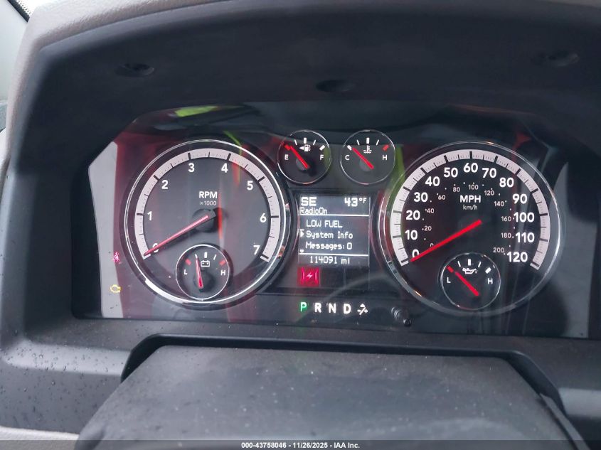 2009 Dodge Ram 1500 Slt/Sport/Trx VIN: 1D3HV13T49S743284 Lot: 43758046