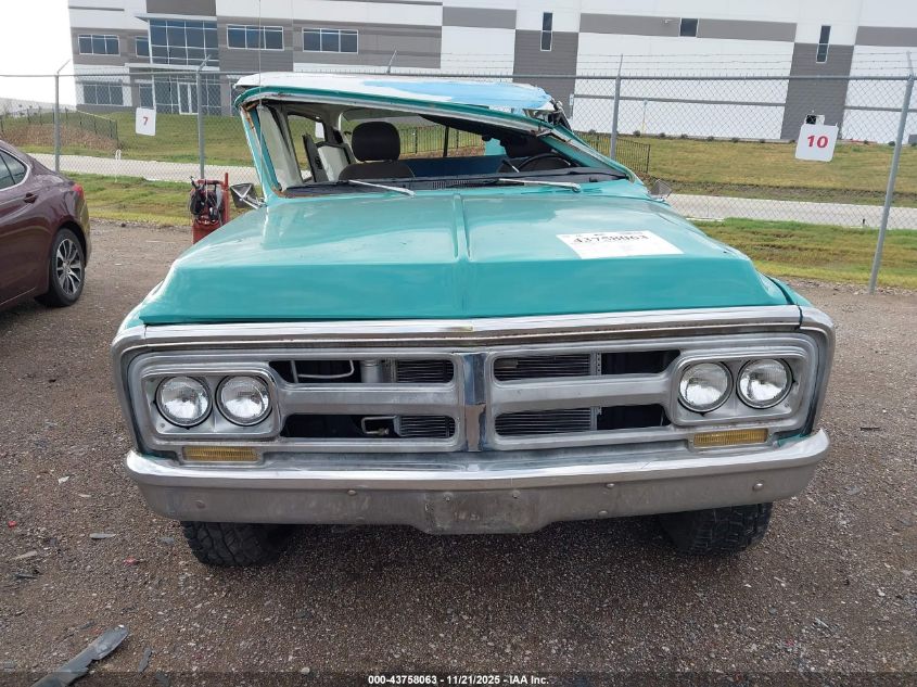 1972 GMC Jimmy VIN: 0000TKE182F518707 Lot: 43758063